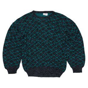 Black Star (Italy) 80s, Jacquard, Melange Yarn